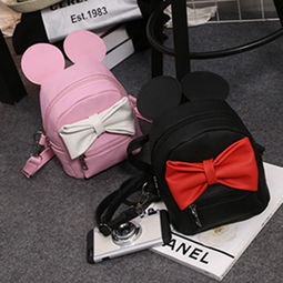 特價2016韓版新潮可愛卡通老鼠蝴蝶結包 時尚休閑小包斜挎單肩包